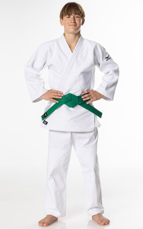 JUDO KIMONO MIZUNO HAYATO vel.120-200cm / BÍLÉ