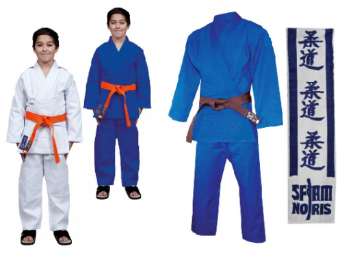JUDO KIMONO NORIS S.F.J.A.M. STANDARD vel. 100 - 200 cm / MODRÉ