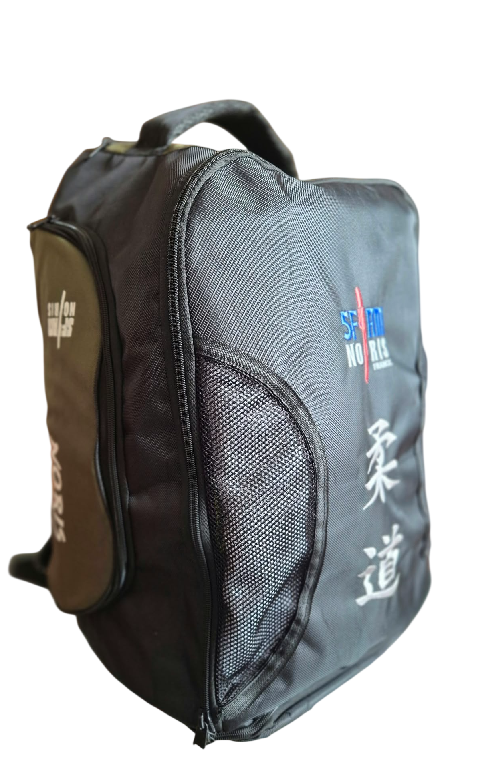 MULTIFUNKČNÍ SPORTOVNÍ BATOH/TAŠKA – NORIS JUDO BACKPACK - BARVA ČERNÁ/KHAKI