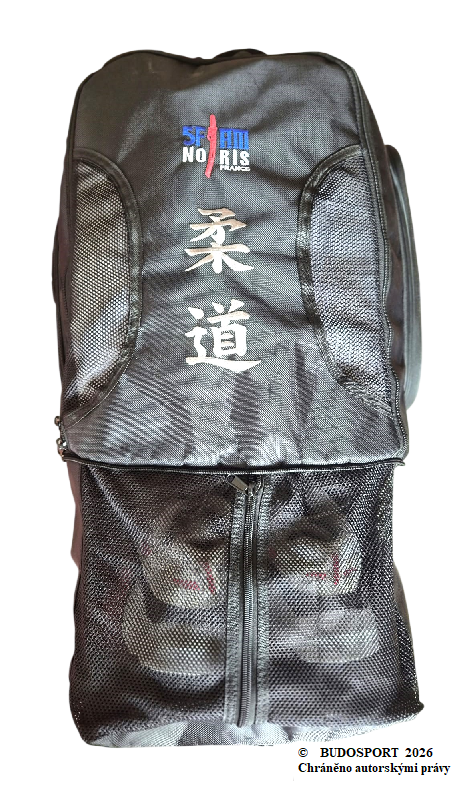 MULTIFUNKČNÍ SPORTOVNÍ BATOH/TAŠKA – NORIS JUDO BACKPACK - BARVA ČERNÁ/KHAKI - Obrázek 13