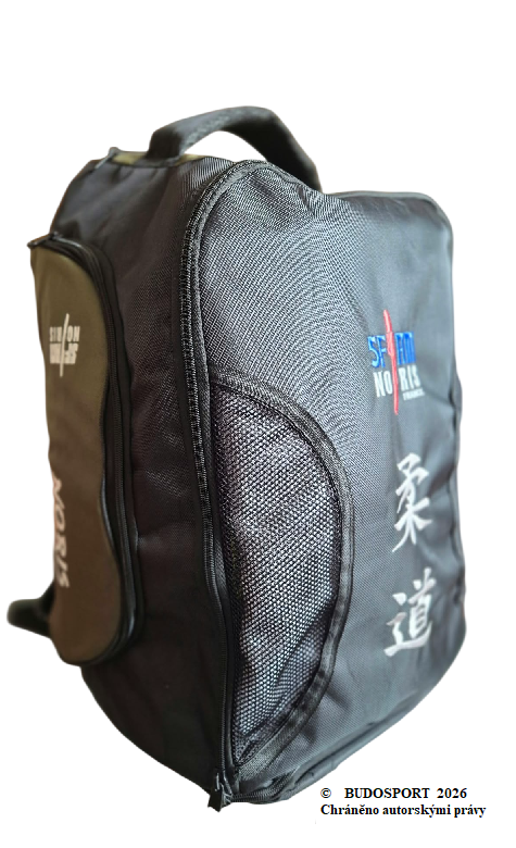 MULTIFUNKČNÍ SPORTOVNÍ BATOH/TAŠKA – NORIS JUDO BACKPACK - BARVA ČERNÁ/KHAKI