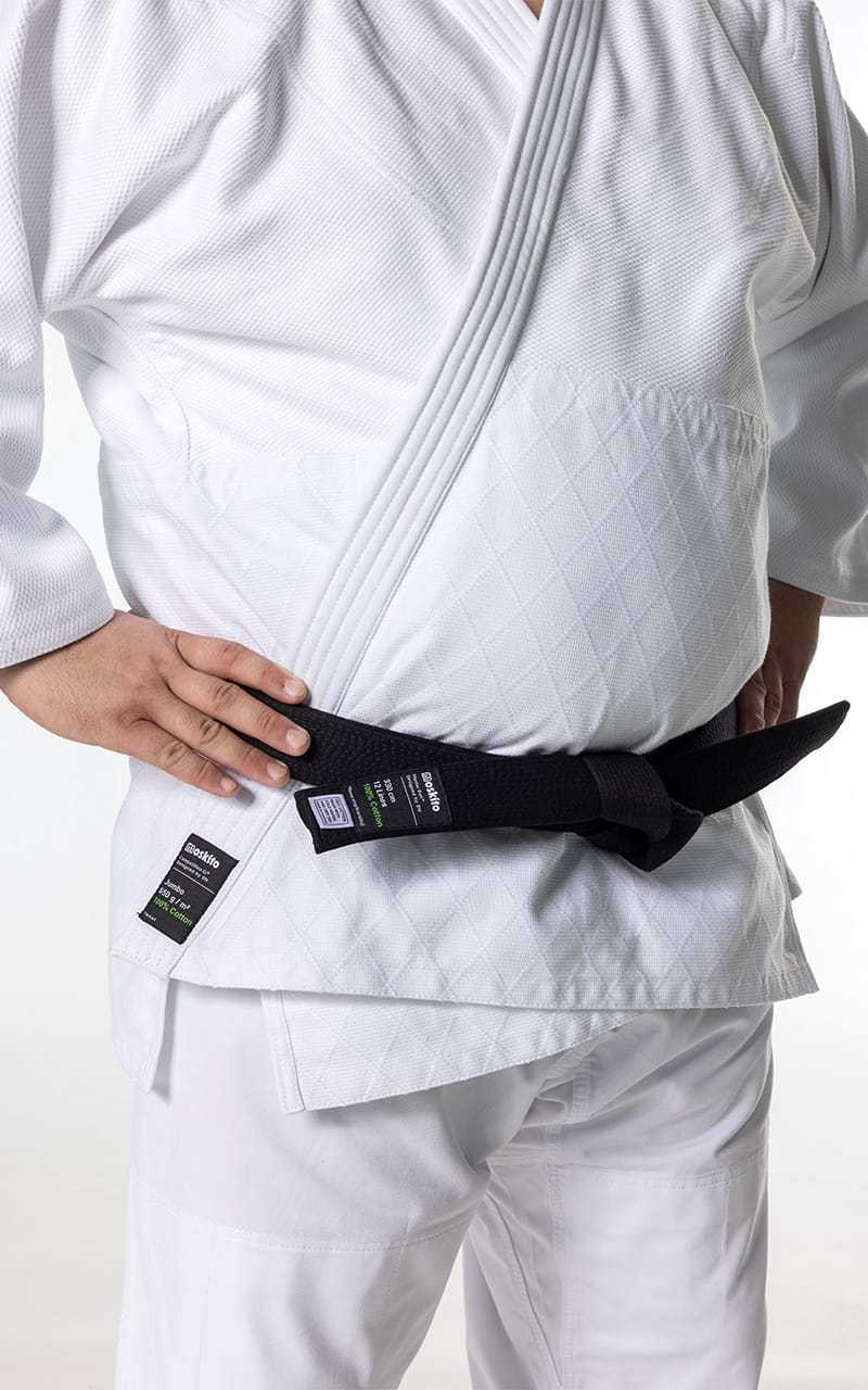 JUDO KIMONO DAX JUMBO MOSKITO vel.170-190cm / BÍLÉ - Obrázek 5