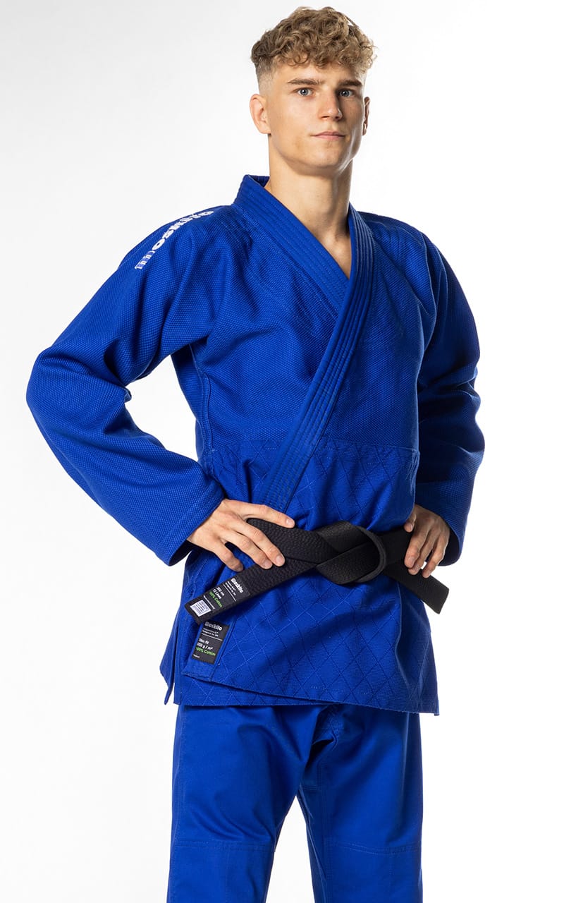 JUDO KIMONO DAX MOSKITO - REGULAR & SLIM vel. od 130 do 200cm / MODRÉ - 650 gr - Obrázek 8